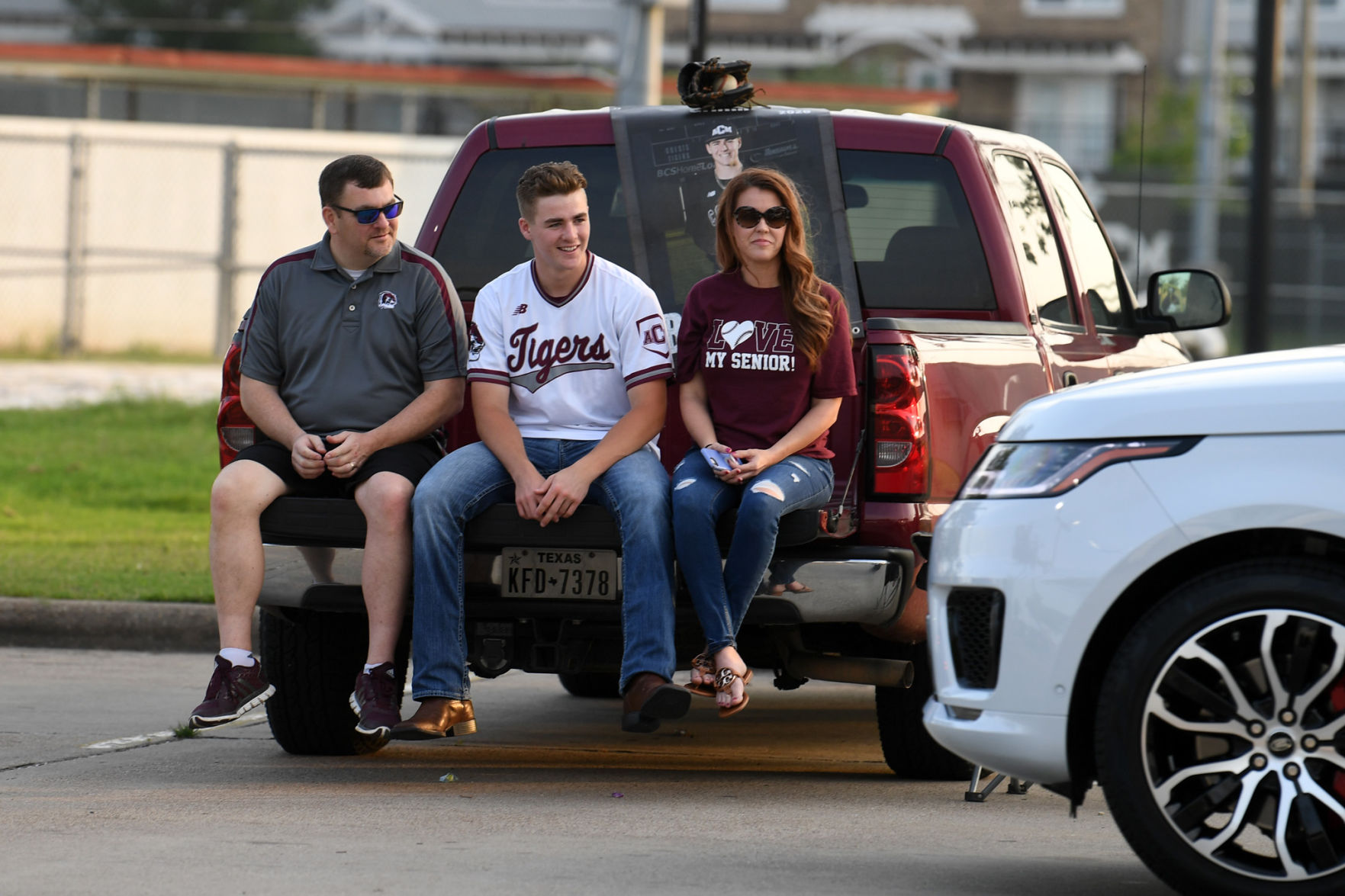A&M Consolidated baseball Senior Night